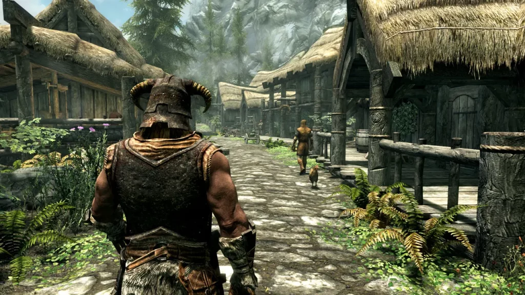 A screenshot of the video game The Elder Scrolls V: Skyrim.