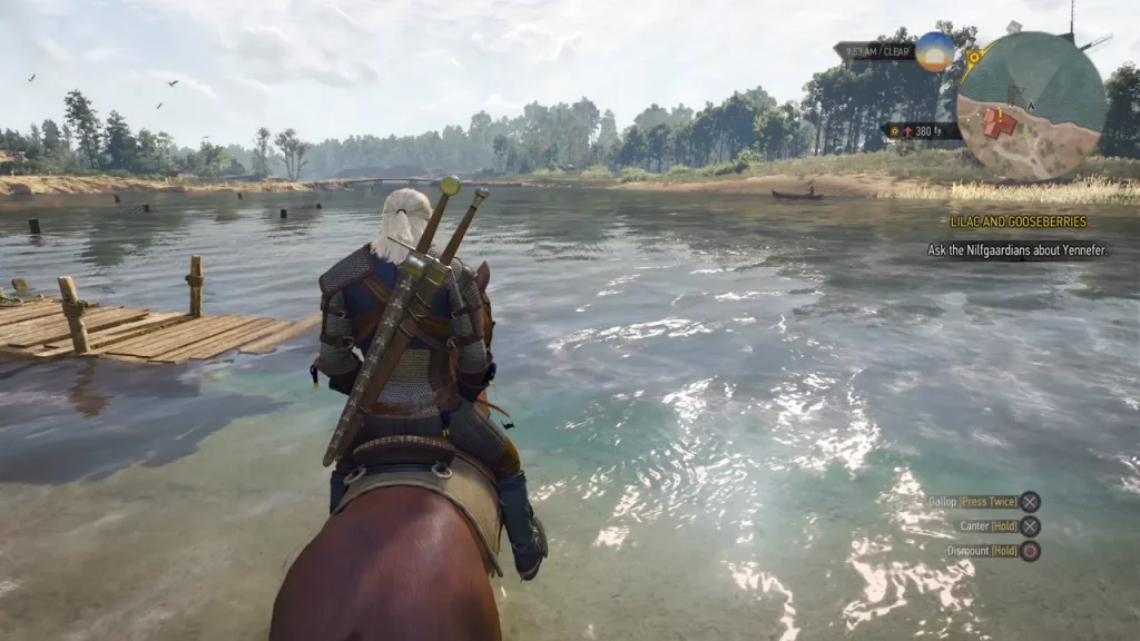 A screenshot of the video game The Witcher 3: Wild Hunt.