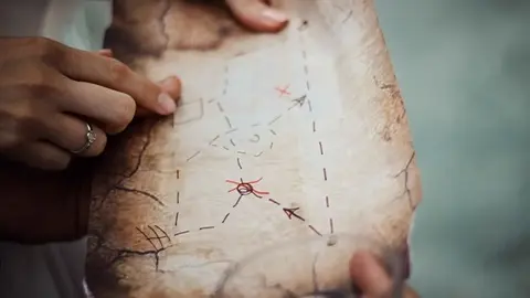 Montages with dice rolls to give exploration more meaning.