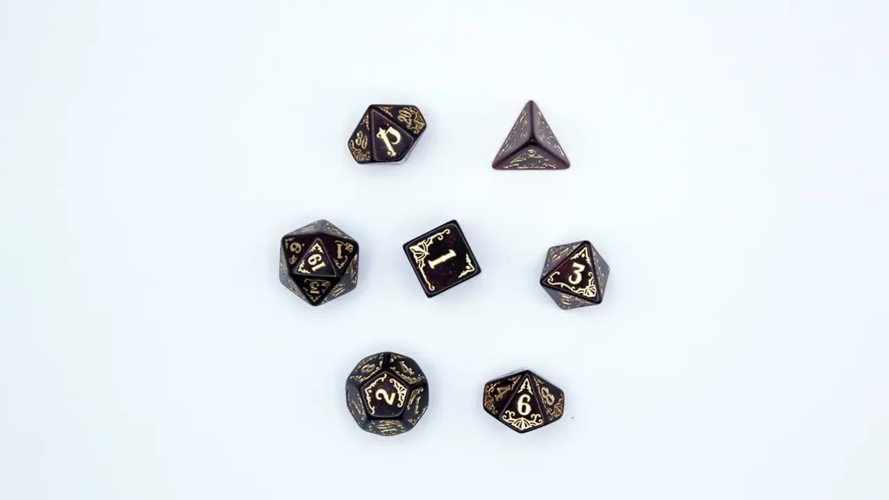 Q-Workshop Pathfinder Dice Set Avistan Dice Accessory. Keywords: Pathfinder 2E.