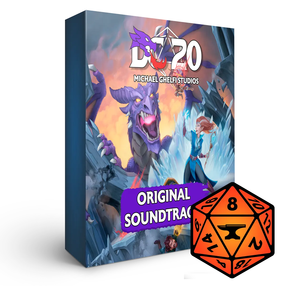 The DC20 original soundtrack cover image